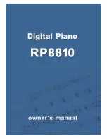 Предварительный просмотр 1 страницы Clavitech RP8810 Owner'S Manual