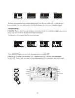 Preview for 19 page of Clavitech TB800 User Manual