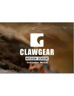 Clawgear Mission Sensor Instruction Manual предпросмотр