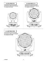 Предварительный просмотр 30 страницы Clay Paky A.LEDA WASH K10 Instruction Manual