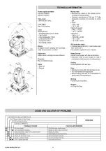 Предварительный просмотр 24 страницы Clay Paky ALPHA PROFILE 800 ST Instruction Manual