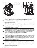 Предварительный просмотр 33 страницы Clay Paky alpha wash 1200 Instruction Manual