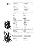 Предварительный просмотр 36 страницы Clay Paky alpha wash 1200 Instruction Manual