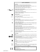 Preview for 2 page of Clay Paky ALPHA WASH 1500 LT Instruction Manual