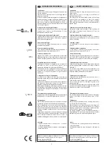 Preview for 2 page of Clay Paky ALPHA WASH HALO 1000 C61075 Instruction Manual