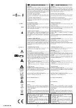 Предварительный просмотр 2 страницы Clay Paky C61097 Instruction Manual