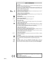 Preview for 2 page of Clay Paky C71050 Instruction Manual