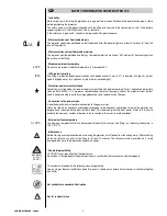 Предварительный просмотр 2 страницы Clay Paky C71085 Instruction Manual