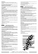 Предварительный просмотр 2 страницы Clay Paky DISPLAY LINE C52131 Operating Instructions