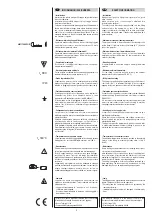 Предварительный просмотр 2 страницы Clay Paky HMI 1200W/S Instruction Manual