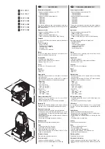 Предварительный просмотр 22 страницы Clay Paky HMI 1200W/S Instruction Manual