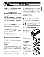 Предварительный просмотр 1 страницы Clay Paky V.I.P. DIA Instruction Manual