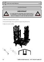 Предварительный просмотр 26 страницы Claydon 15m Straw Harrow Operator'S Manual