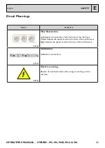 Предварительный просмотр 21 страницы Claydon HYBRID M3 Operator'S Manual