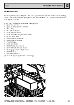 Предварительный просмотр 25 страницы Claydon HYBRID M3 Operator'S Manual