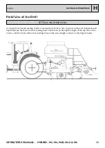 Предварительный просмотр 33 страницы Claydon HYBRID M3 Operator'S Manual