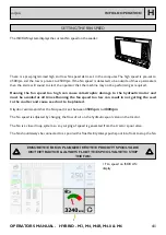 Предварительный просмотр 41 страницы Claydon HYBRID M3 Operator'S Manual