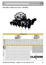 Предварительный просмотр 45 страницы Claydon HYBRID M3 Operator'S Manual