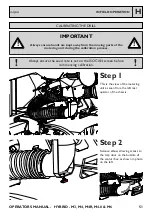 Предварительный просмотр 51 страницы Claydon HYBRID M3 Operator'S Manual