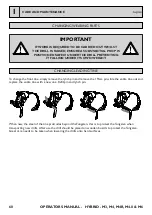 Предварительный просмотр 60 страницы Claydon HYBRID M3 Operator'S Manual