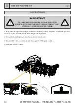 Предварительный просмотр 64 страницы Claydon HYBRID M3 Operator'S Manual