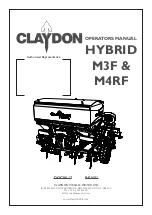 Claydon HYBRID M3F Operator'S Manual preview