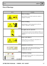 Preview for 17 page of Claydon HYBRID M3F Operator'S Manual