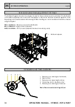 Preview for 34 page of Claydon HYBRID M3F Operator'S Manual