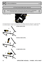 Preview for 36 page of Claydon HYBRID M3F Operator'S Manual