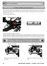 Preview for 40 page of Claydon HYBRID M3F Operator'S Manual