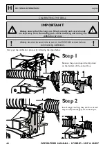 Preview for 46 page of Claydon HYBRID M3F Operator'S Manual