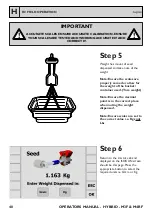 Preview for 48 page of Claydon HYBRID M3F Operator'S Manual