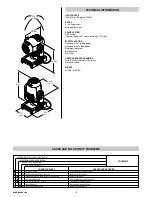 Предварительный просмотр 15 страницы Claypaky AXCOR SPOT 300 Instruction Manual