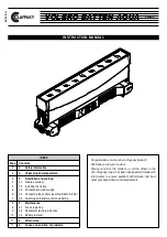 Claypaky CL3002 Instruction Manual preview