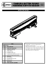 Claypaky CL3010 Instruction Manual preview