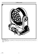 Preview for 8 page of Claypaky CL3011 Instruction Manual