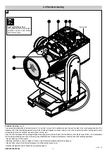 Preview for 9 page of Claypaky CL3018 Instruction Manual