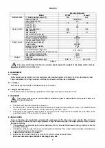 Preview for 4 page of ClayTech EcoSub 7 Instruction For Installation And Maintenance