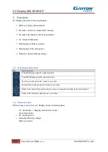 Предварительный просмотр 6 страницы Clayton Power G3 Display 006-00001GF User Manual
