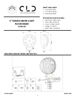 CLD CLDWL05 Installation Instructions предпросмотр