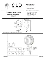 Preview for 1 page of CLD CLDWL07 Installation Instructions