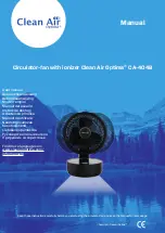 Clean Air Optima CA-404B User Manual preview