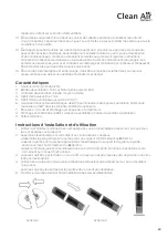 Preview for 23 page of Clean Air Optima CA-406B Manual