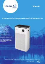 Clean Air Optima CA-509Pro Smart Manual preview