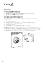 Preview for 24 page of Clean Air Optima CA-509Pro Smart Manual