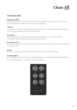 Preview for 67 page of Clean Air Optima CA-509Pro Smart Manual