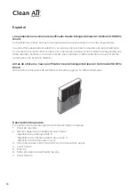 Preview for 76 page of Clean Air Optima CA-509Pro Smart Manual