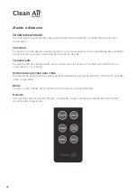 Preview for 82 page of Clean Air Optima CA-509Pro Smart Manual