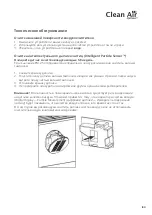 Preview for 189 page of Clean Air Optima CA-509Pro Smart Manual