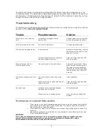 Предварительный просмотр 6 страницы Clean Air Optima CA-605 Instruction Manual